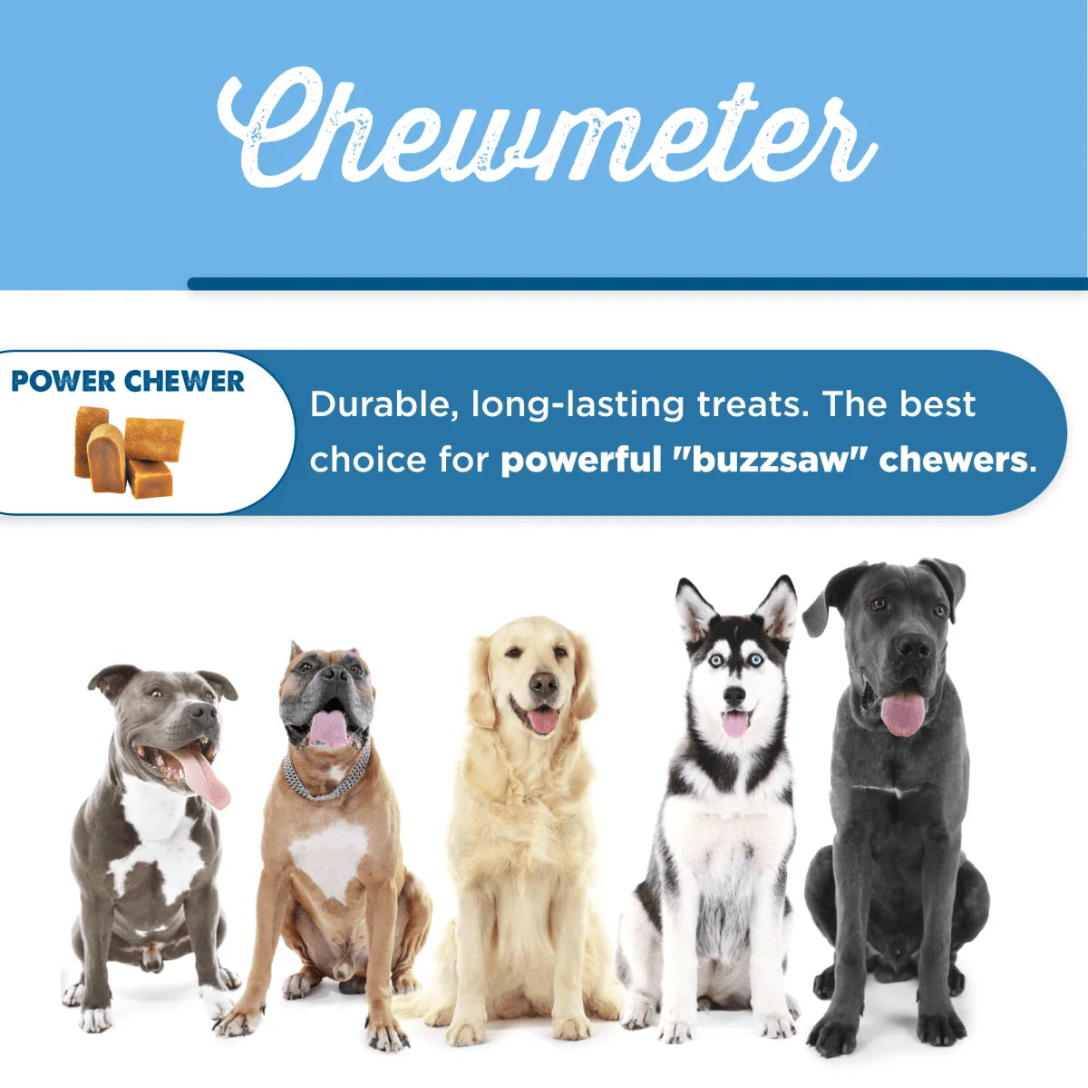 Yak Cheese Dog Chews in an Odor-Free Mixed 3 Pack