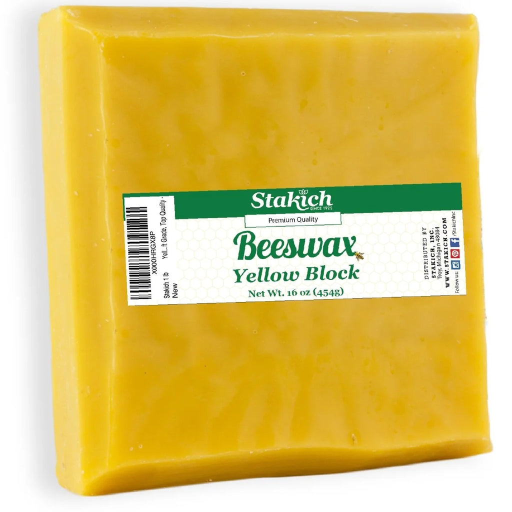 Yellow Beeswax Blocks