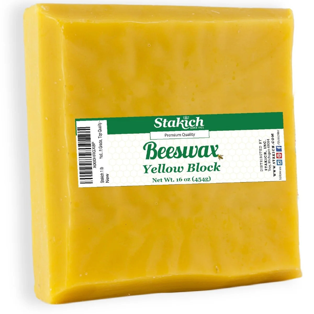 Yellow Beeswax Blocks