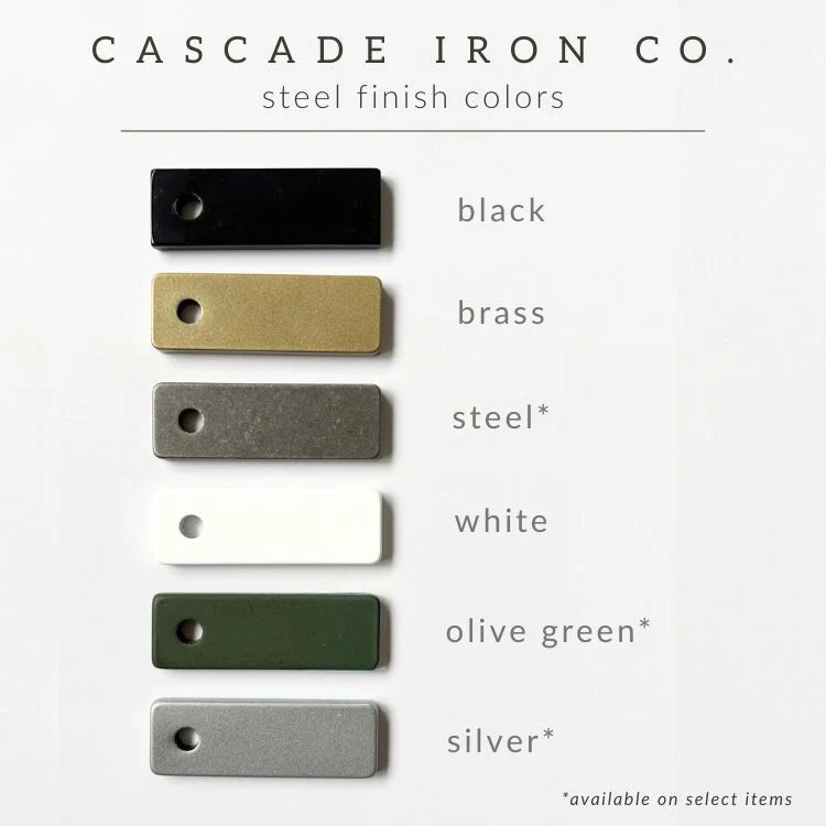 Wall Mounted Steel Towel Bar