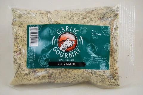 Zesty Garlic Seasoning in a 10 oz Refill Bag