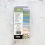 Zipper Bundle for Sewing and Bag Making with #5 Nylon Coil Zippers in Spring Colors and Stripes